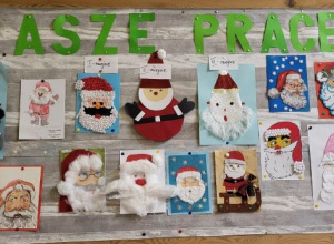 wyniki konkursui plastycznego "Portret Mikołaja".