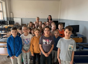 Otwarcie pracowni komputerowej klas 1-3