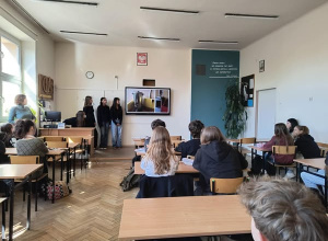 Odwiedziny przedstawicieli XXXIV LO