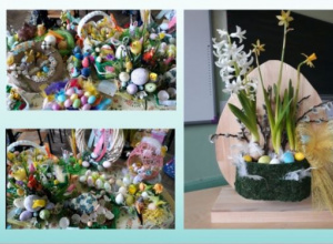 Szkolny konkurs na najładniejszy stroik wielkanocny