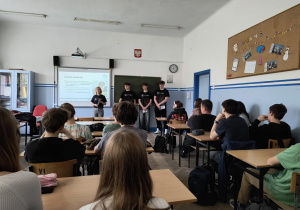 wykład z przedstawicielami technikum