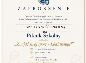 Zaproszenie na Piknik Szkolny