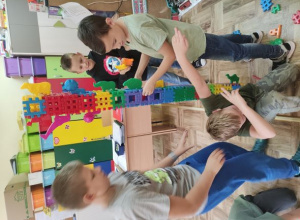 Zabawy na świetlicy